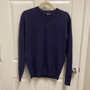 Allen Solly Navy Cashmere Sweater